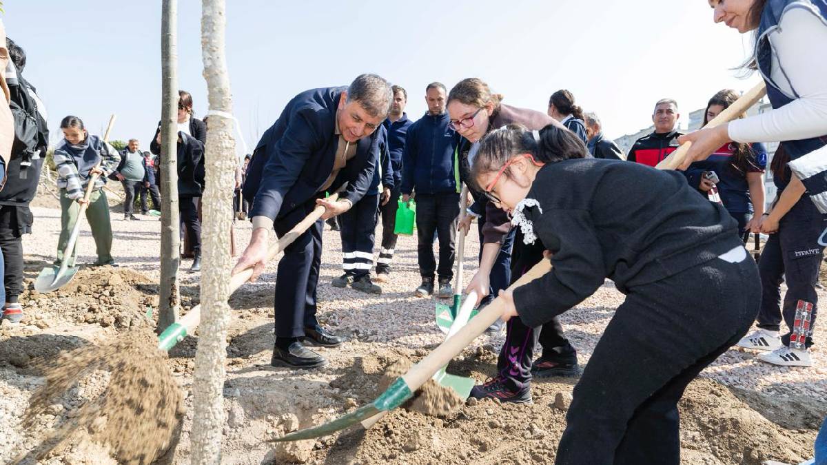 Bornova’ya 8 bin metrekarelik mikro orman