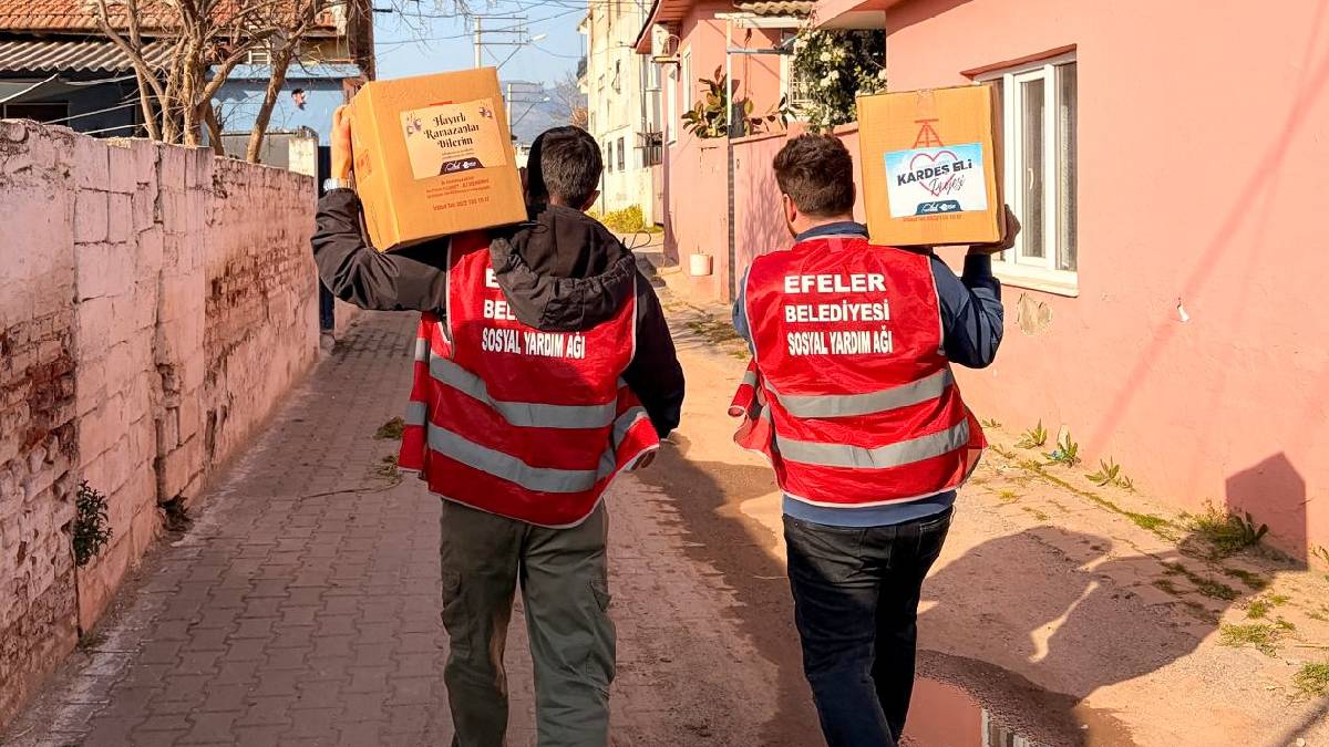 Dayanışma projesi umut olmaya devam ediyor: 2 bin adet gıda kolisi dağıtıldı