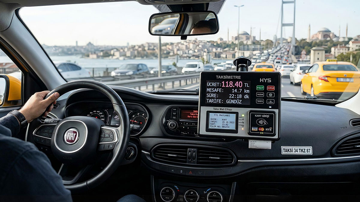 Taksimetrelerde yeni dönem: Artık elle ücret girilemeyecek