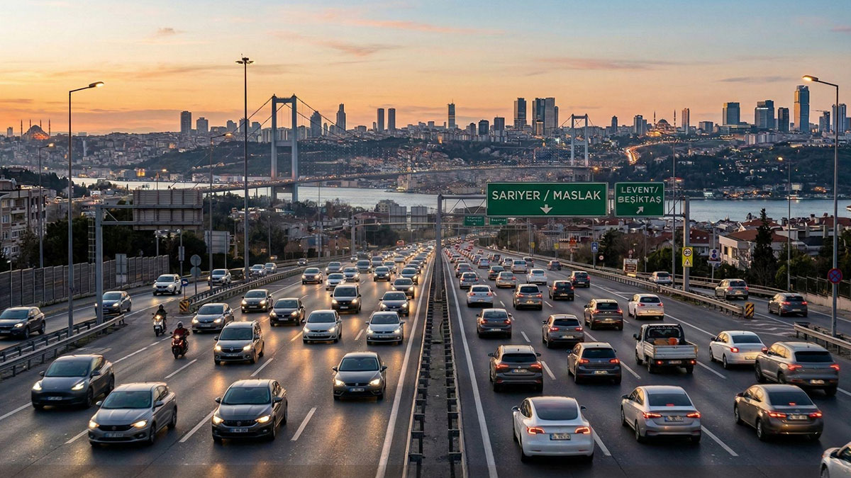 Trafikteki taşıt sayısı ülke nüfusunun yarısına yaklaştı