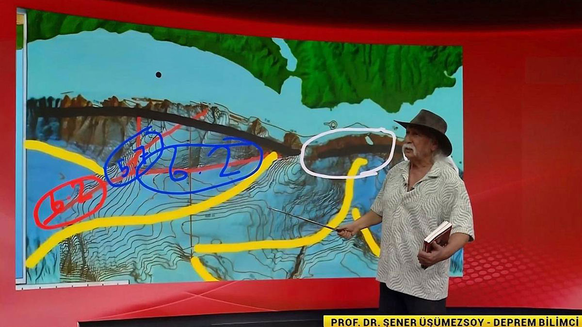 Marmara Denizi'nde 6.5'ten büyük deprem olmaz