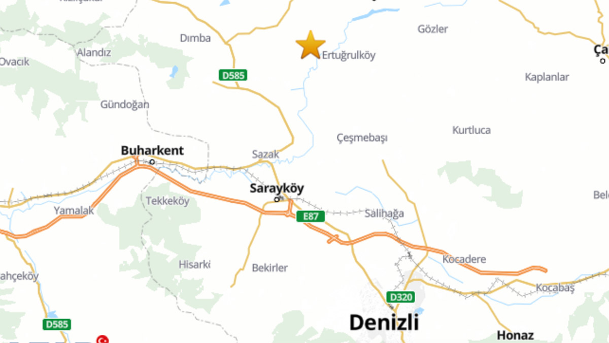 Denizli'de büyük deprem