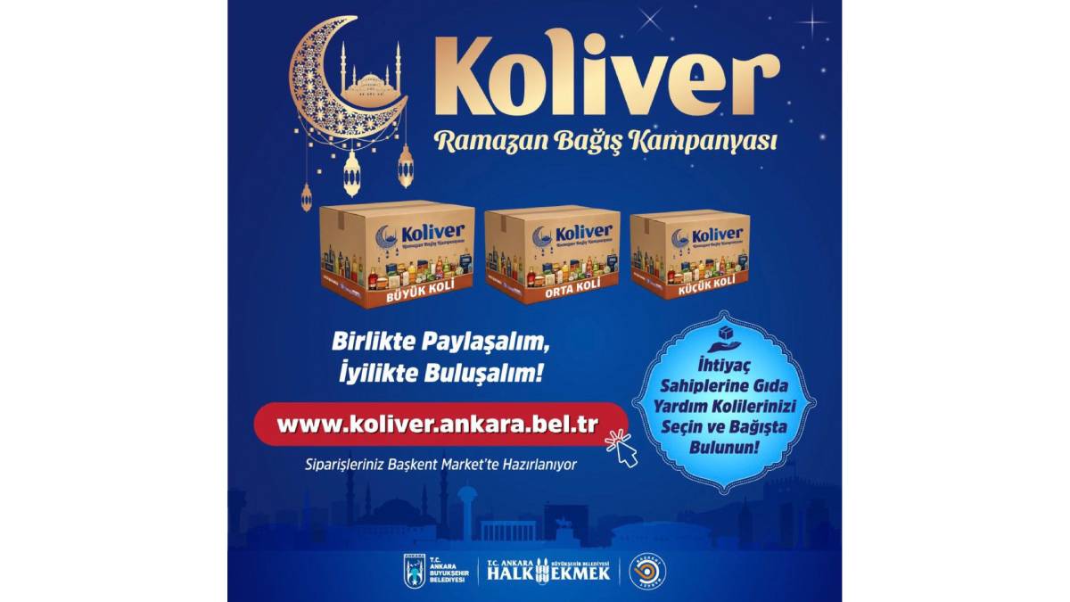 İyiliğin Başkenti Ankara’da Ramazan dayanışması büyüyor: 9 milyon TL’yi aşan destek ihtiyaç sahiplerine ulaştı