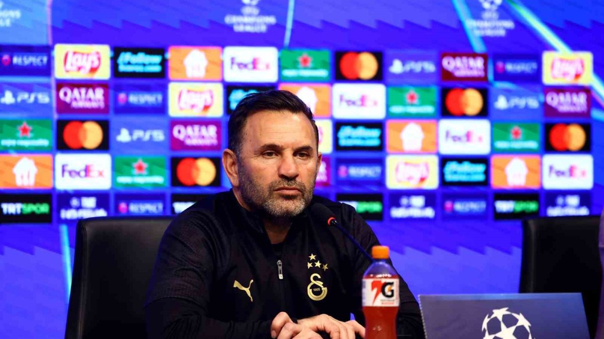 Galatasaray Teknik Direktörü Okan Buruk: Liverpool maçında hedefimiz ikinci maç için avantaj elde etmek