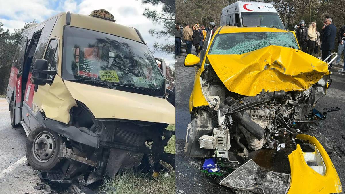 Sarıyer'de zincirleme kaza: Ölü ve yaralılar var