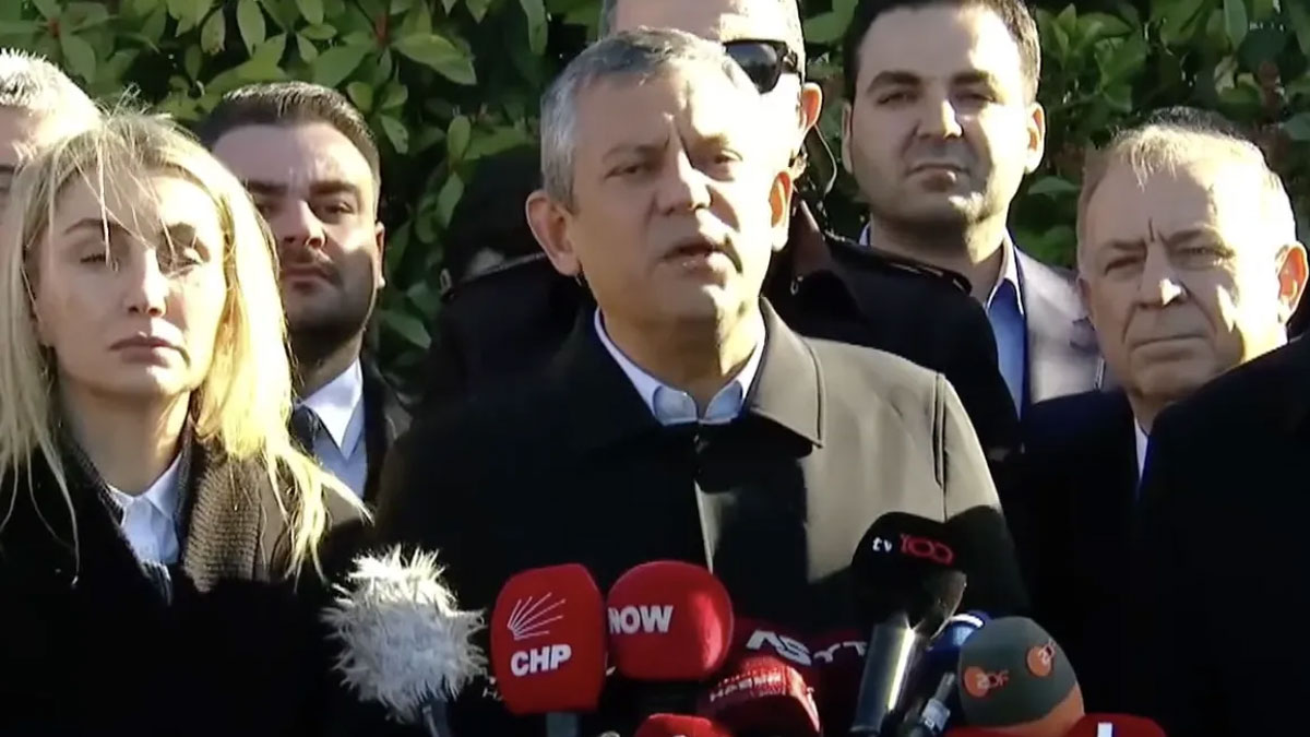 CHP lideri Özel’e soruşturma