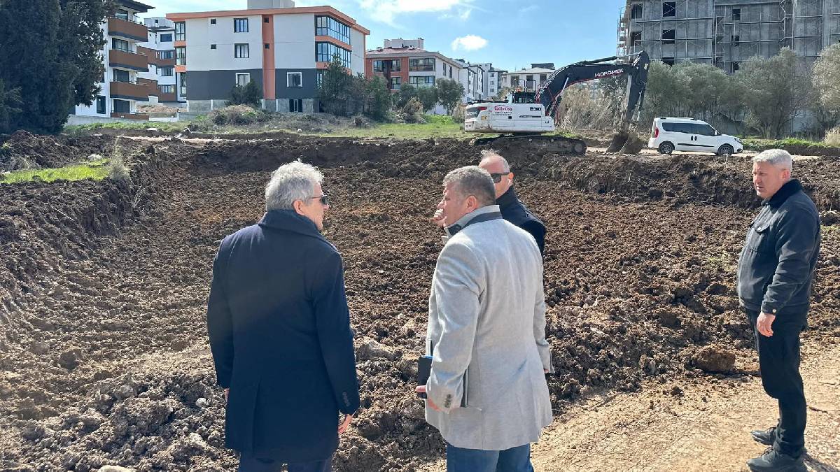 Başkan Mirza çalışmaları yerinde inceledi