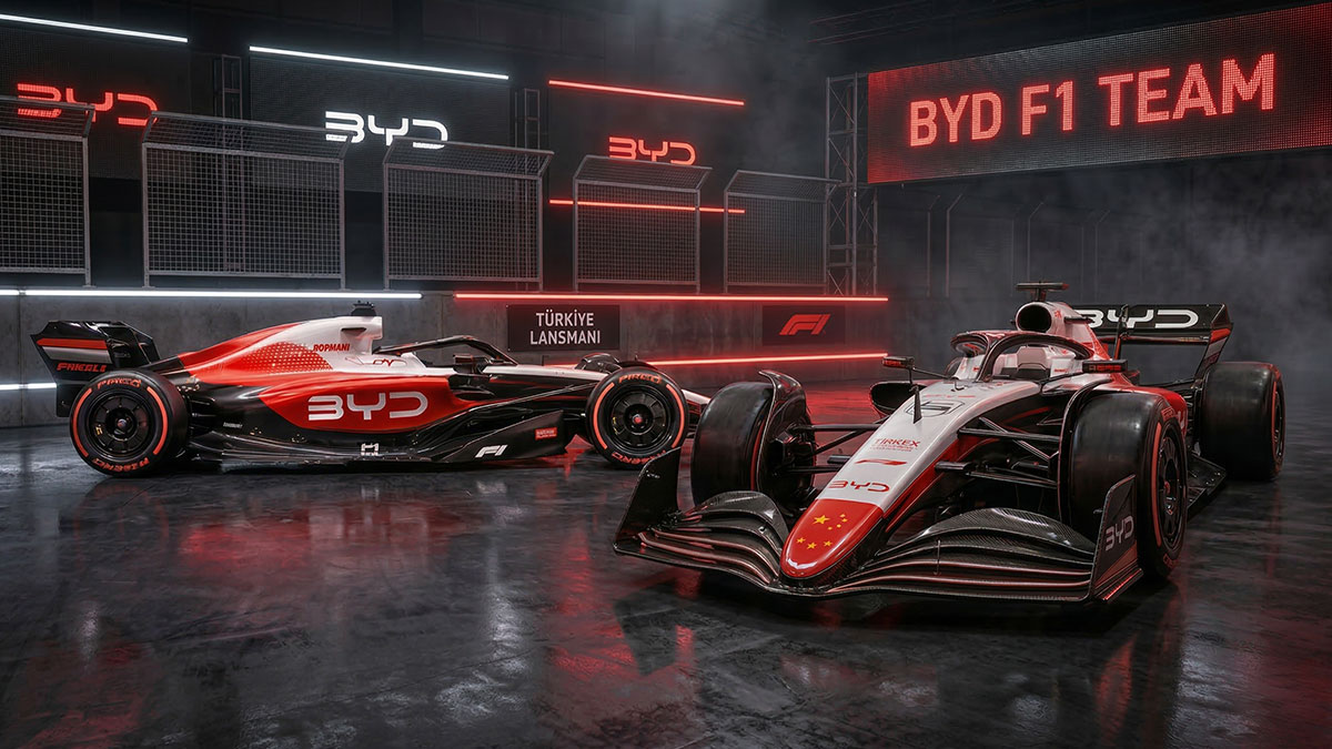 F1'de BYD sürprizi: Griddeki 12. takım olabilir