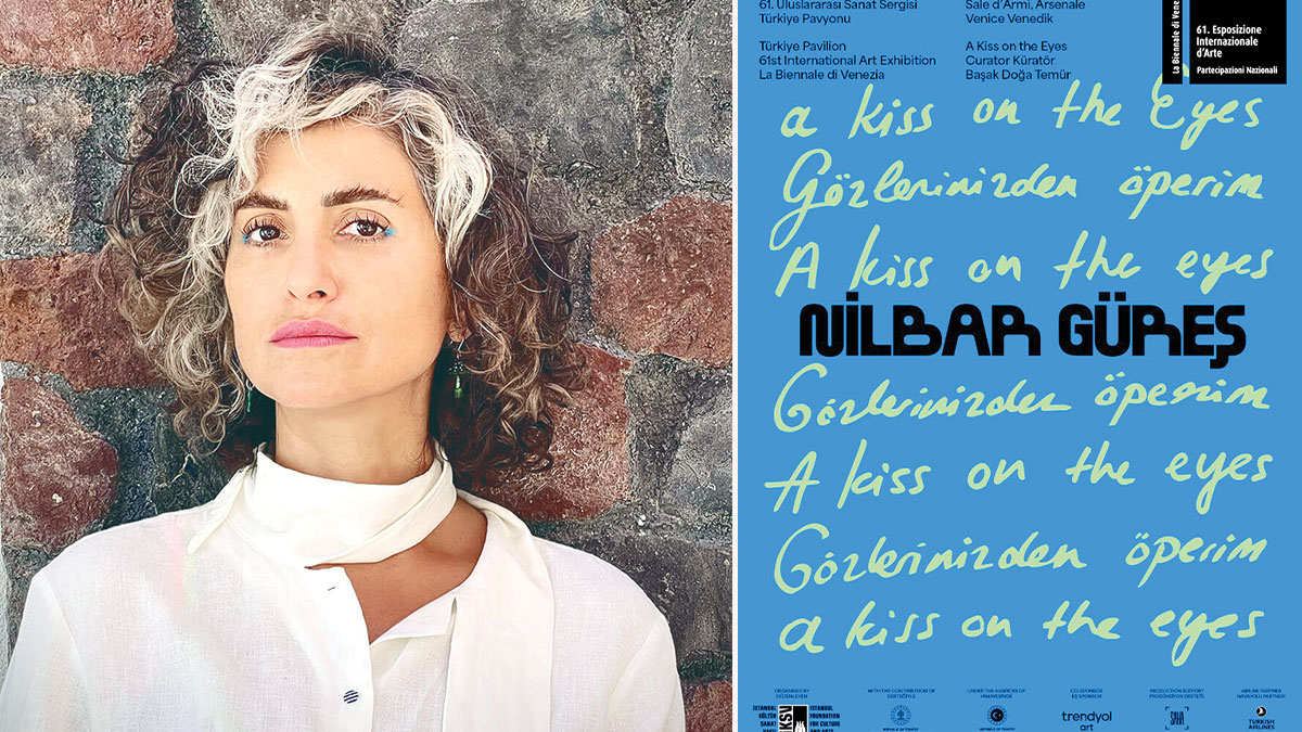 Nilbar Güreş Venedik’te: ‘Gözlerinizden Öperim’