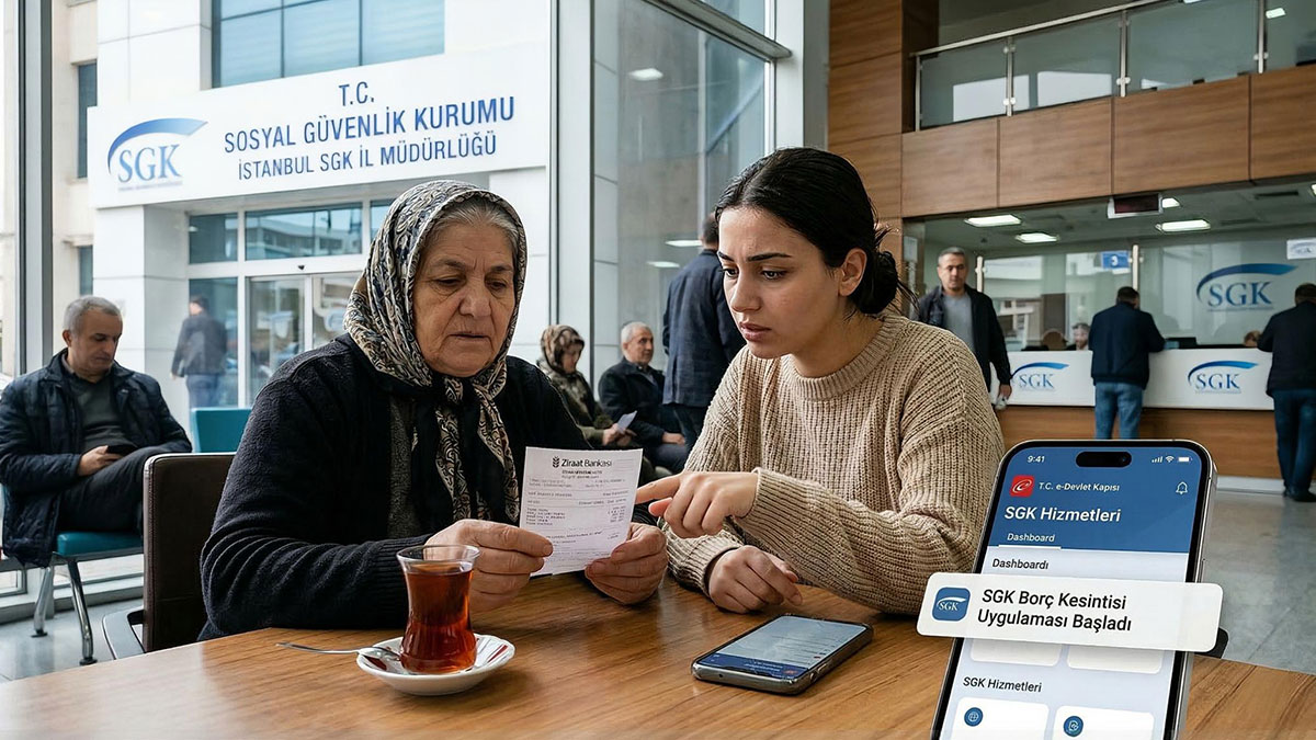 SGK borçları için maaşlardan otomatik tahsilat başladı