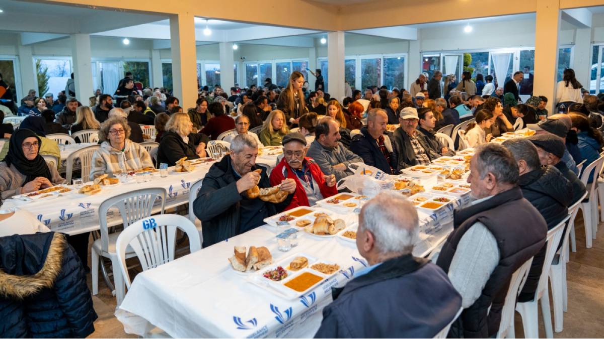 Güzelbahçe’de şehit ve gazi aileleri iftar sofrasında buluştu