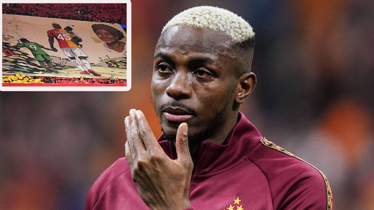 Osimhen Liverpool maçı öncesinde gözyaşlarına boğuldu