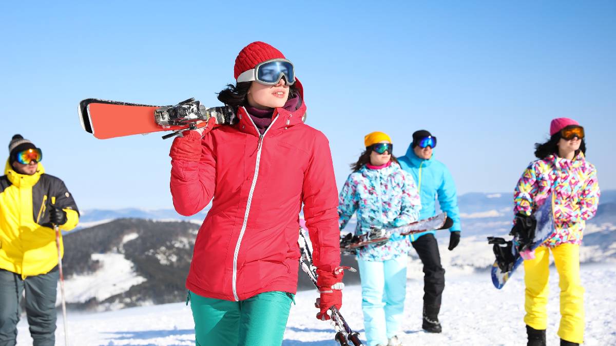 Kış sporu tutkunları için sezon tüm hızıyla devam ediyor