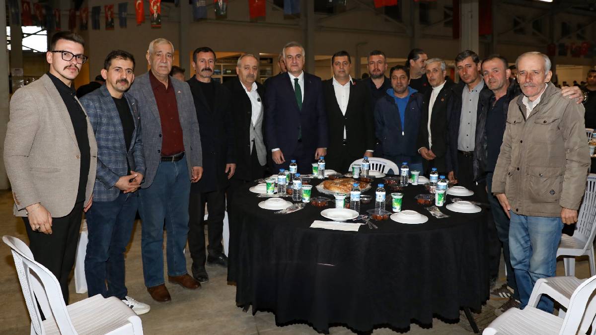 Kardeşlik sofrası Yenişehir’de kuruldu