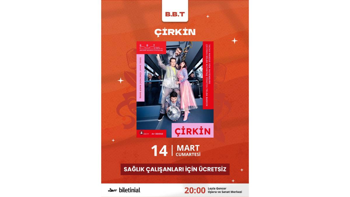 Bakırköy Belediye Tiyatroları perdelerini sağlık çalışanları için açıyor