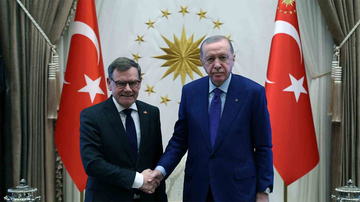 Cumhurbaşkanı Erdoğan, Almanya Dışişleri Bakanı Wadephul’u kabul etti