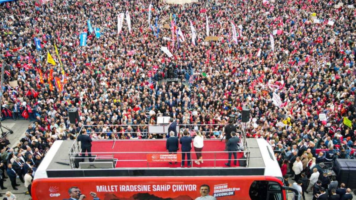 CHP'nin yeni miting adresi belli oldu