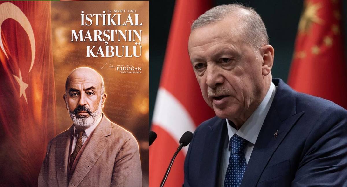 İstiklal Marşı'nın 105. yılında Erdoğan'dan anma mesajı