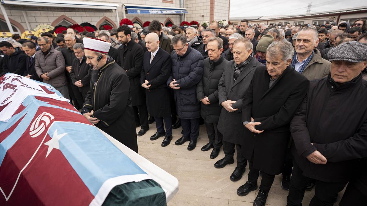 Orhan Kaynak sol yolcuğuna uğurlandı