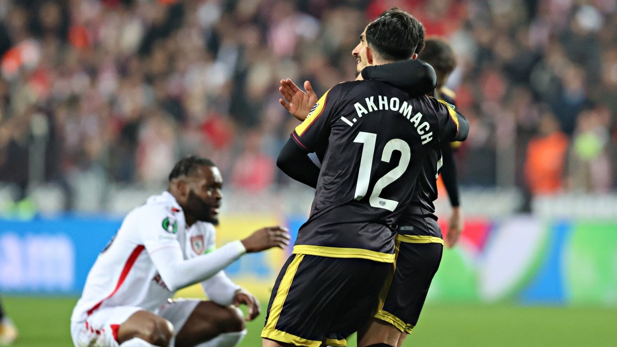 Samsunspor turu zora soktu: Rayo Vallecano deplasmanda kazandı