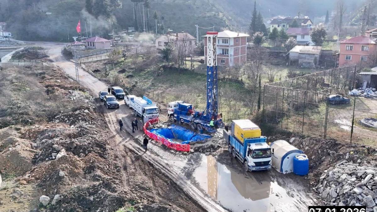 Giresun Belediyesi içme suyu kuyularının sayısını artırıyor