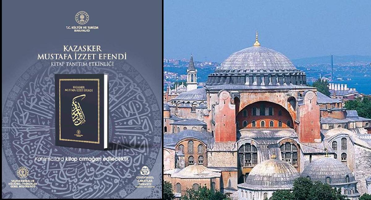 Ayasofya’nın levhalarına can  veren hattata saygı