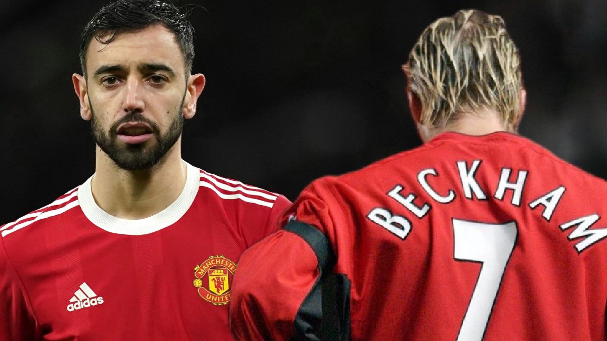 Bruno Fernandes Manchester United tarihine geçti: David Beckham'ı geride bıraktı
