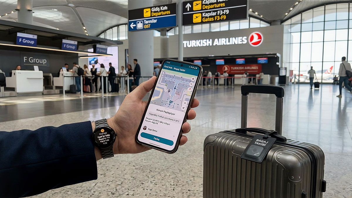 Android kullanıcıları için havayolu entegrasyonu: Bagaj kaybolma derdine son