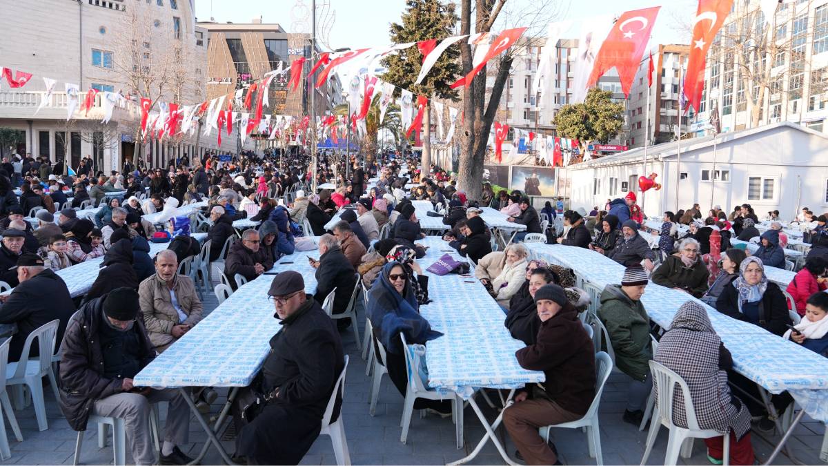 6 bin kişi Avcılarda aynı sofrada bir araya geldi