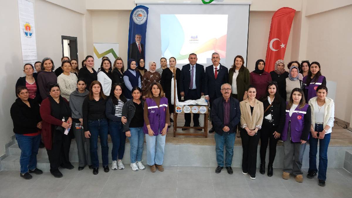 Büyükşehir ve Karataş belediyeleri kadınların güçlenmesi için ortak proje yürütüyor