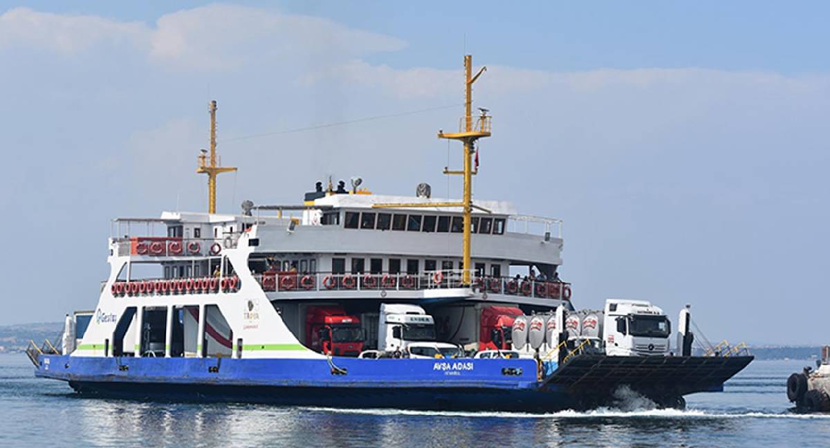 Güney Marmara'daki feribot seferlerine iptal