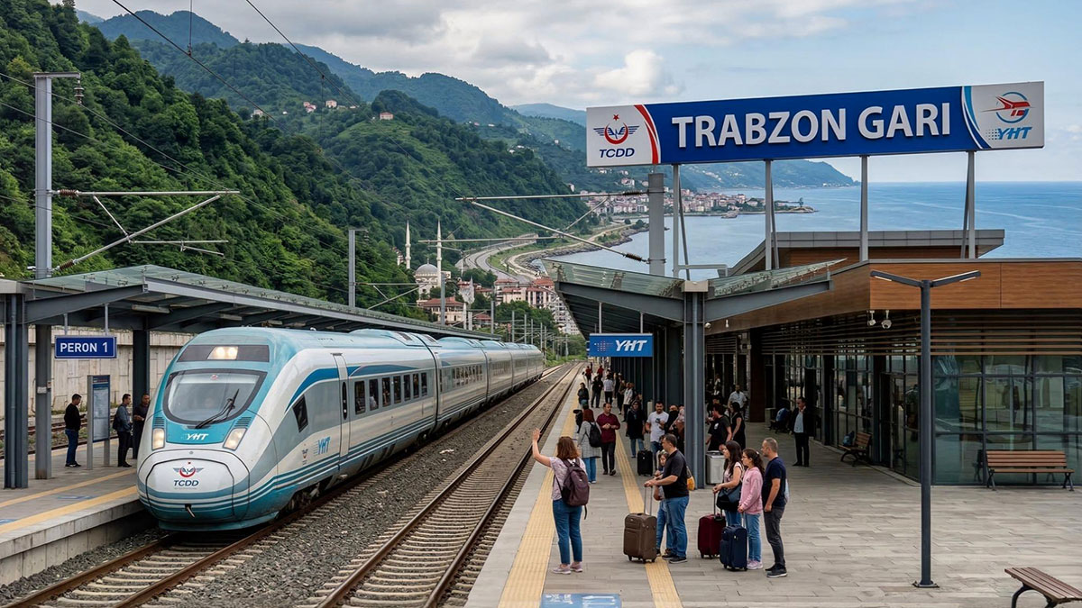 Trabzon-Ankara arası demiryoluyla 4,5 saate düşecek