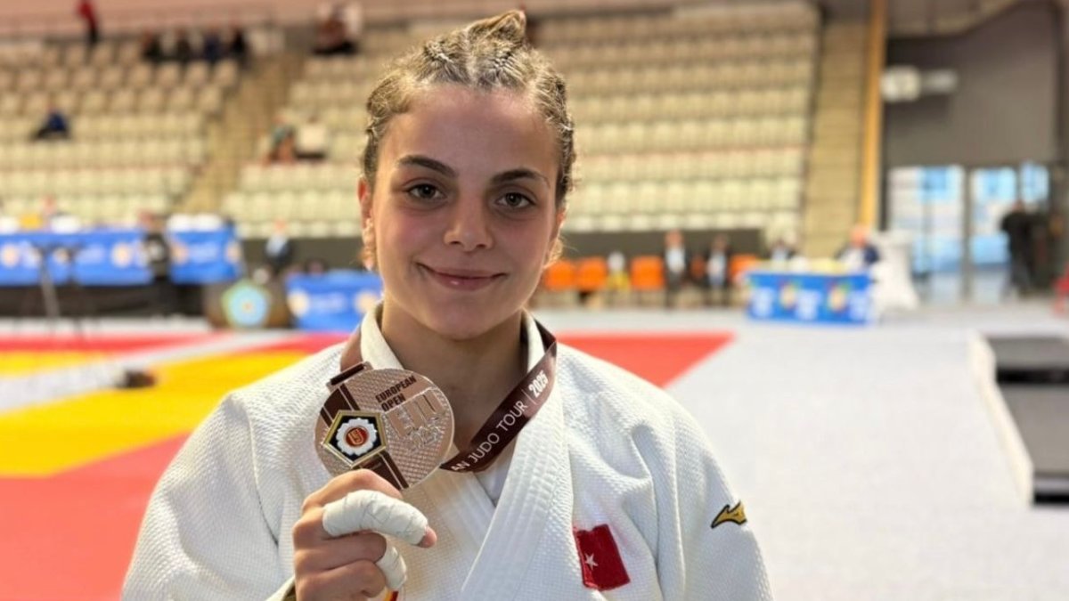 Galatasaraylı milli judocu Ayten Mediha Yeksan’ın hedefi olimpiyat madalyası