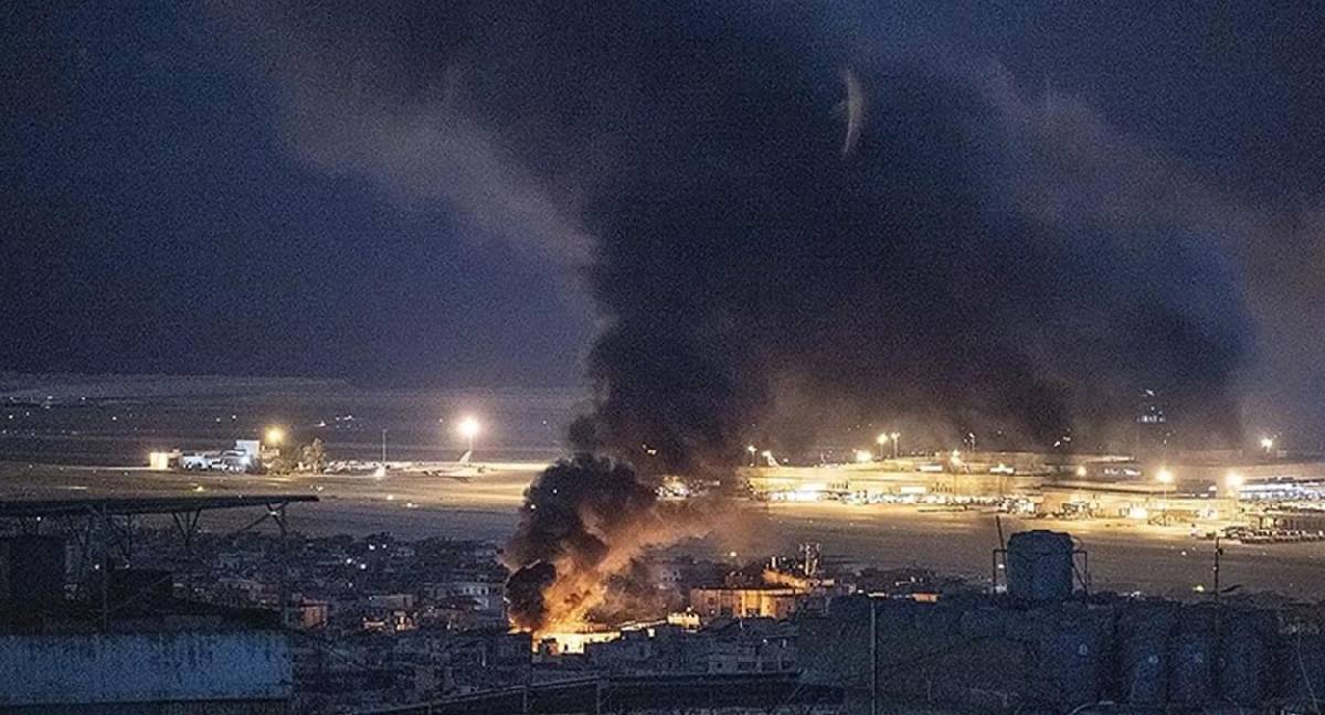 İsrail ordusu Lübnan'ın güneyindeki benzin istasyonlarını vurdu