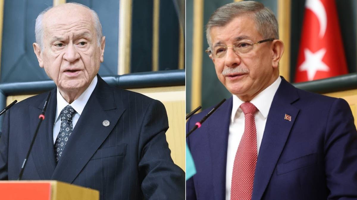 Davutoğlu ile Bahçeli telefonda görüştü