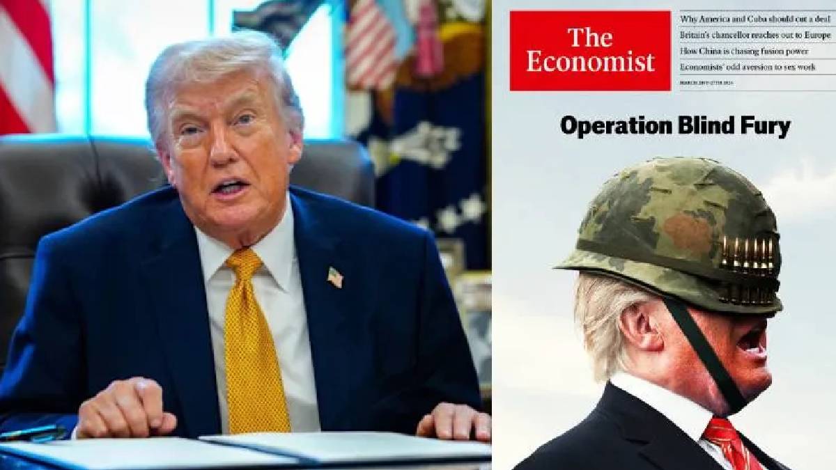 The Economist kapakta Trump’ı İşledi: Başkanlığın ikinci dönemi riskte