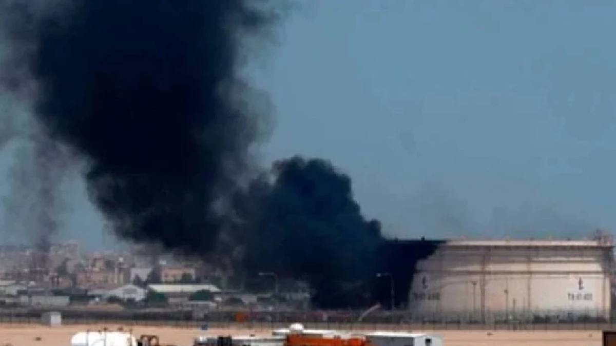 Kuveyt’te rafineriye saldırı: Mina el-Ahmadi’de yangın