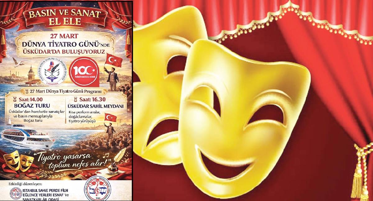 Basın ve sanat 27 Mart’ta Üsküdar’da el ele