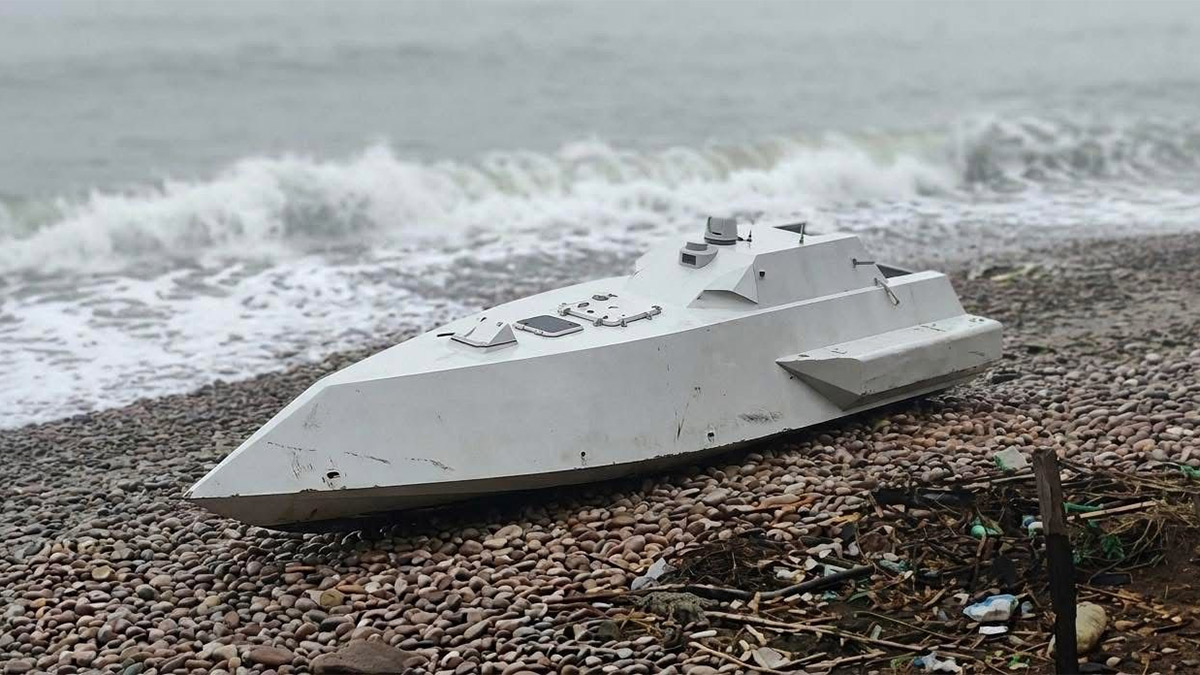 Ordu'da sahilde insansız deniz aracı bulundu