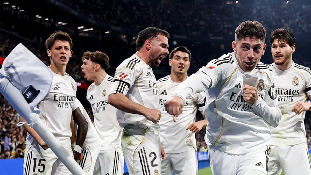 5 gollü derbide kazanan Real Madrid