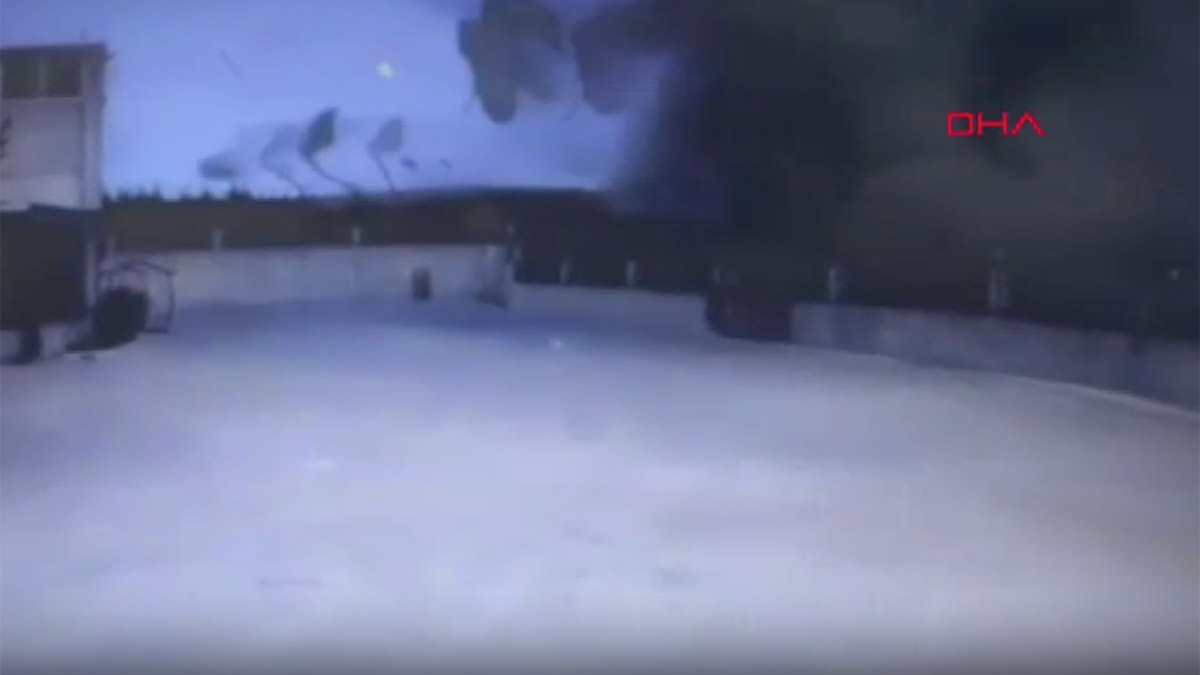 Fabrikada meydana gelen patlamada 1 işçi hayatını kaybetmişti: O anların güvenlik kamerası görüntüsü ortaya çıktı