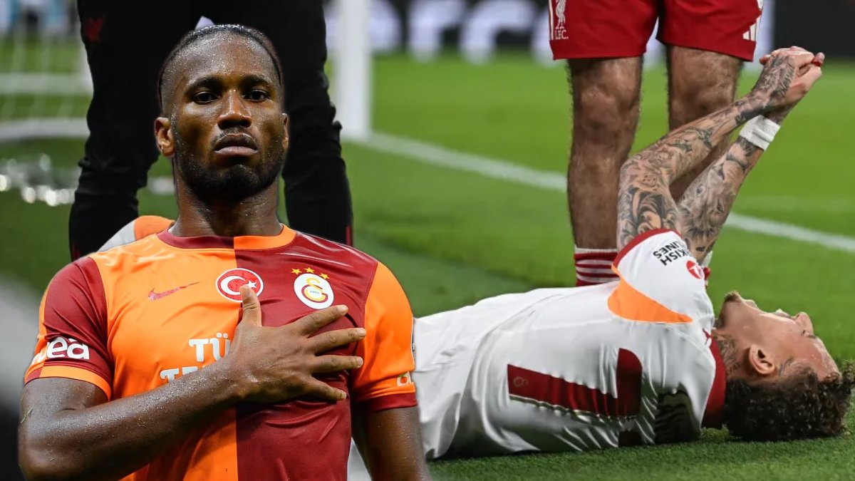 Galatasaray'ın eski futbolcusu Drogba Lang'ın sakatlığı hakkında konuştu: Kabul edilemez bir skandal