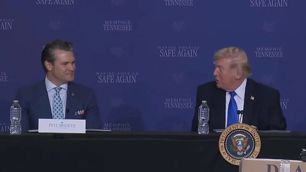 Trump’tan Savunma Bakanı Hegseth’e: İran’a saldırı fikrini ilk sen dile getirdin