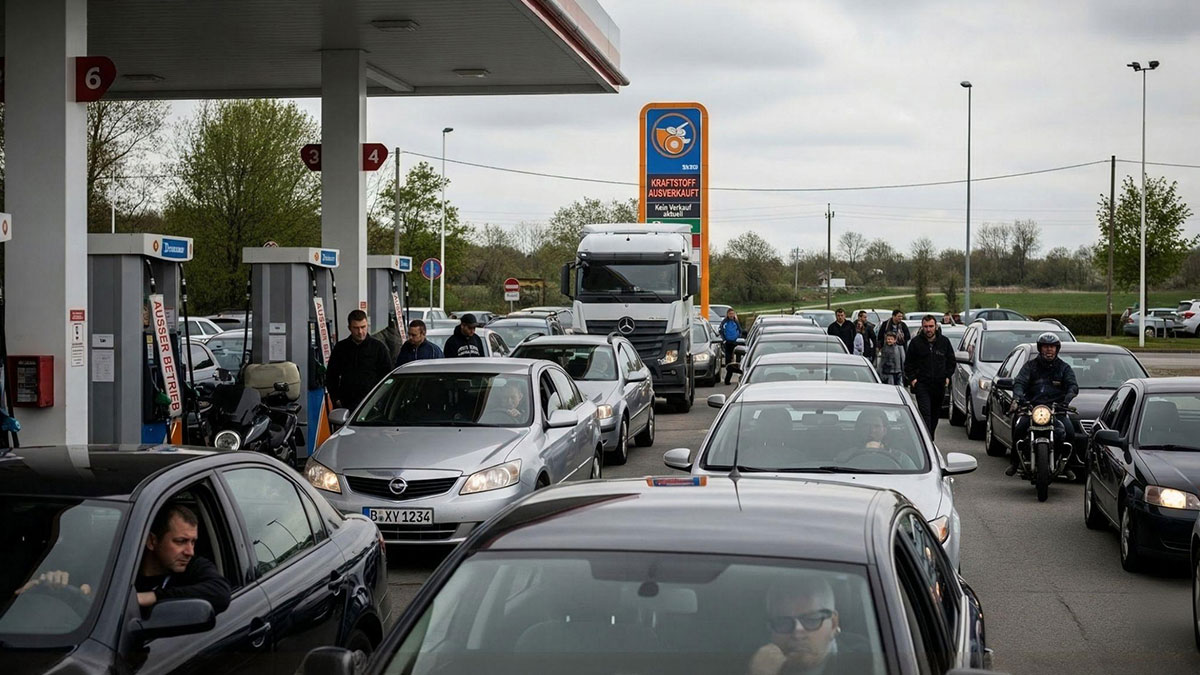 Nisanda darboğaz, mayısta doğalgaz ve benzin kıtlığı başlayacak