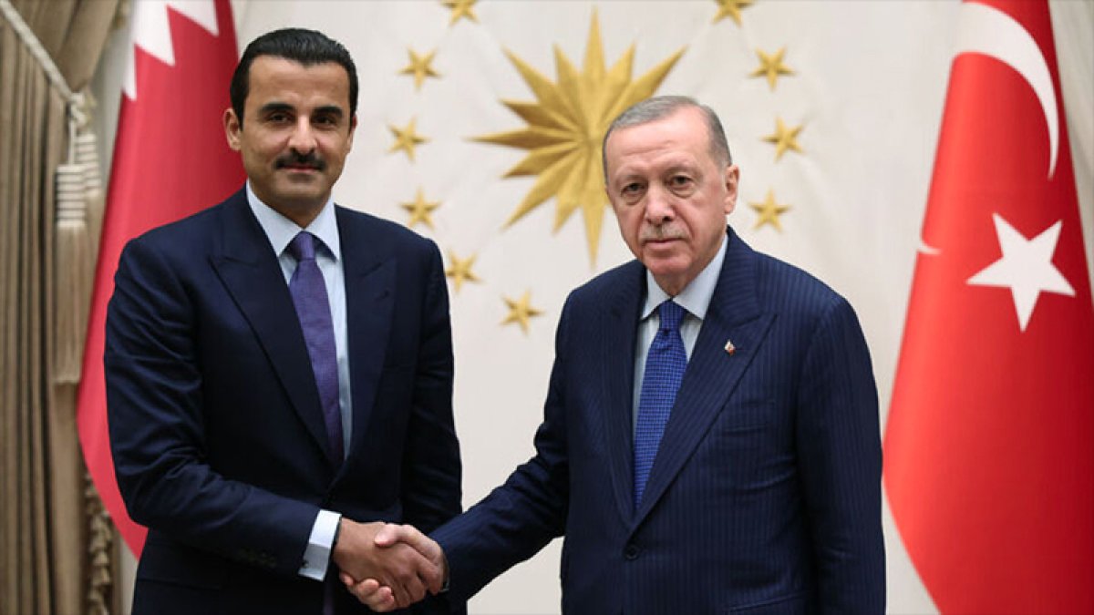 Erdoğan ile Katar Emiri Al Sani telefonda görüştü
