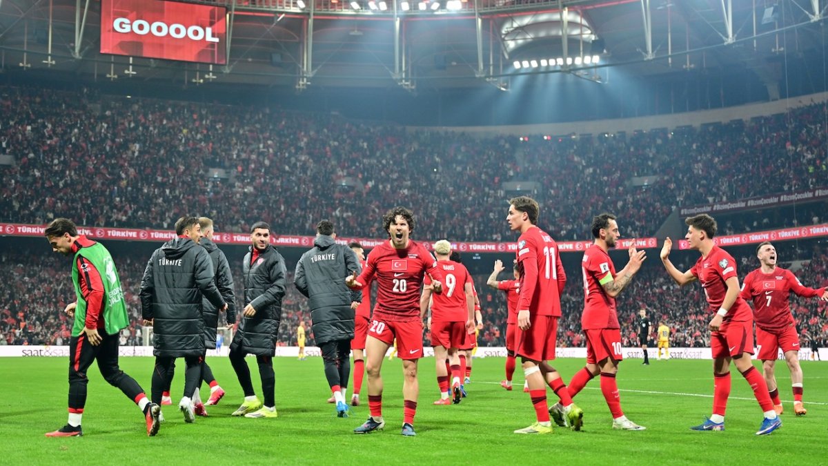 Dünya Kupası'na son adım: A Milli Takım Dolmabahçe'de kazandı