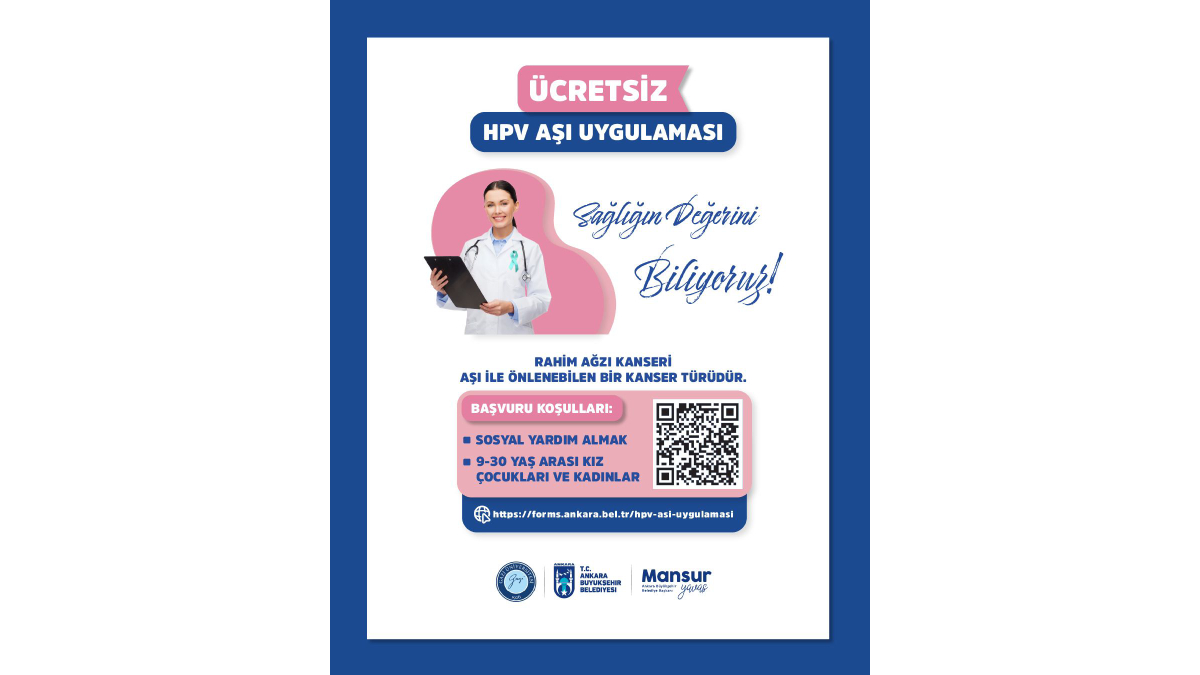 ABB’nin örnek proje uygulaması devam ediyor: HPV aşısı için yeni başvuru dönemi başladı