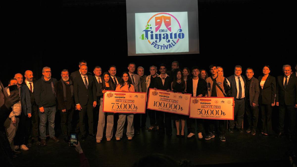 Çorlu’nun genç yetenekleri sahnede devleşti