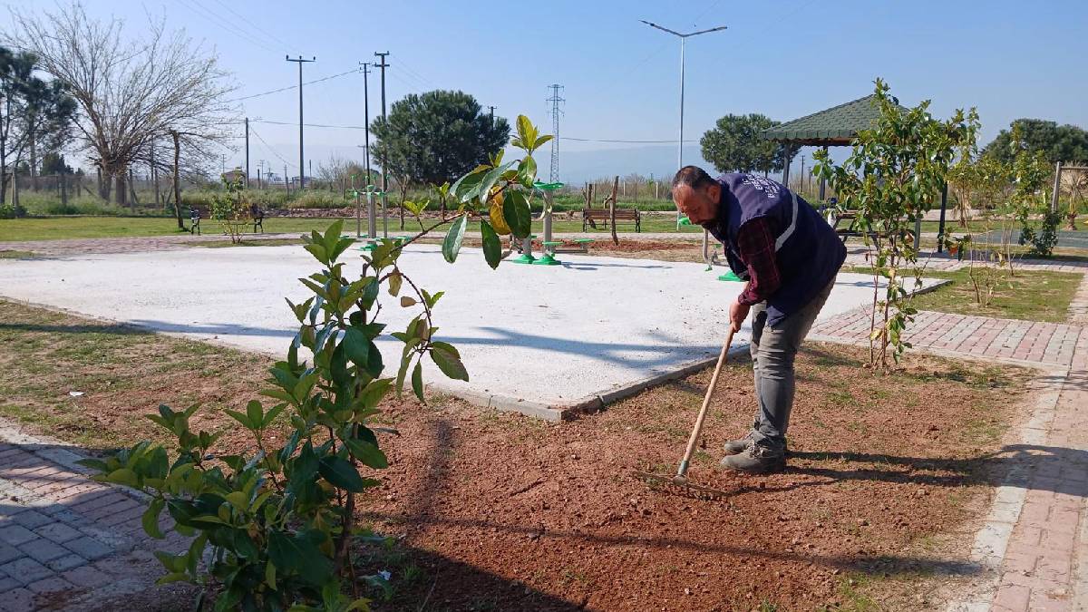 Işıklı Parkı’nda çevre düzenlemesi başladı