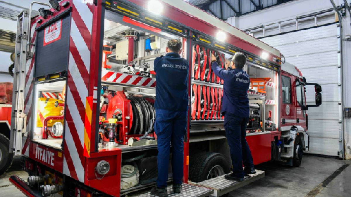 Ankara İtfaiyesi gücüne güç katmaya devam ediyor